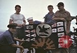 Image of American submarine, Flying Fish (SS-229) Pacific Ocean, 1944, second 57 stock footage video 65675076124