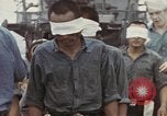 Image of Blindfolded Japanese Prisoners of War Pacific Theater, 1944, second 3 stock footage video 65675076125
