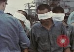 Image of Blindfolded Japanese Prisoners of War Pacific Theater, 1944, second 6 stock footage video 65675076125