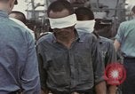 Image of Blindfolded Japanese Prisoners of War Pacific Theater, 1944, second 7 stock footage video 65675076125