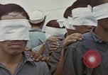 Image of Blindfolded Japanese Prisoners of War Pacific Theater, 1944, second 37 stock footage video 65675076125