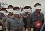 Image of Blindfolded Japanese Prisoners of War Pacific Theater, 1944, second 39 stock footage video 65675076125