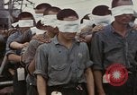 Image of Blindfolded Japanese Prisoners of War Pacific Theater, 1944, second 42 stock footage video 65675076125