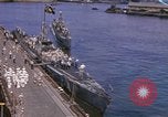 Image of American submarines arriving in home port Pearl Harbor Hawaii USA, 1944, second 1 stock footage video 65675076127