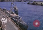 Image of American submarines arriving in home port Pearl Harbor Hawaii USA, 1944, second 3 stock footage video 65675076127