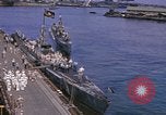Image of American submarines arriving in home port Pearl Harbor Hawaii USA, 1944, second 4 stock footage video 65675076127