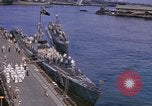 Image of American submarines arriving in home port Pearl Harbor Hawaii USA, 1944, second 10 stock footage video 65675076127