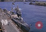 Image of American submarines arriving in home port Pearl Harbor Hawaii USA, 1944, second 13 stock footage video 65675076127