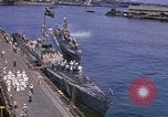 Image of American submarines arriving in home port Pearl Harbor Hawaii USA, 1944, second 16 stock footage video 65675076127