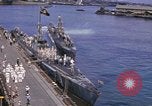 Image of American submarines arriving in home port Pearl Harbor Hawaii USA, 1944, second 19 stock footage video 65675076127