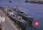 Image of American submarines arriving in home port Pearl Harbor Hawaii USA, 1944, second 23 stock footage video 65675076127