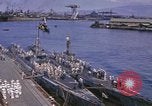 Image of American submarines arriving in home port Pearl Harbor Hawaii USA, 1944, second 30 stock footage video 65675076127