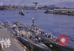 Image of American submarines arriving in home port Pearl Harbor Hawaii USA, 1944, second 31 stock footage video 65675076127