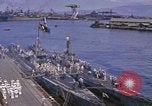 Image of American submarines arriving in home port Pearl Harbor Hawaii USA, 1944, second 33 stock footage video 65675076127