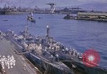 Image of American submarines arriving in home port Pearl Harbor Hawaii USA, 1944, second 35 stock footage video 65675076127