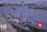 Image of American submarines arriving in home port Pearl Harbor Hawaii USA, 1944, second 37 stock footage video 65675076127