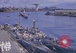 Image of American submarines arriving in home port Pearl Harbor Hawaii USA, 1944, second 46 stock footage video 65675076127