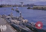 Image of American submarines arriving in home port Pearl Harbor Hawaii USA, 1944, second 50 stock footage video 65675076127
