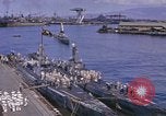 Image of American submarines arriving in home port Pearl Harbor Hawaii USA, 1944, second 52 stock footage video 65675076127