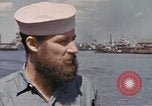 Image of US submarine crews and Japanese POWs disembarking Pearl Harbor Hawaii USA, 1944, second 3 stock footage video 65675076128