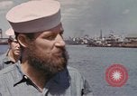 Image of US submarine crews and Japanese POWs disembarking Pearl Harbor Hawaii USA, 1944, second 5 stock footage video 65675076128