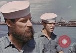 Image of US submarine crews and Japanese POWs disembarking Pearl Harbor Hawaii USA, 1944, second 6 stock footage video 65675076128