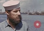 Image of US submarine crews and Japanese POWs disembarking Pearl Harbor Hawaii USA, 1944, second 12 stock footage video 65675076128
