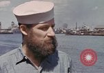 Image of US submarine crews and Japanese POWs disembarking Pearl Harbor Hawaii USA, 1944, second 14 stock footage video 65675076128
