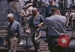 Image of US submarine crews and Japanese POWs disembarking Pearl Harbor Hawaii USA, 1944, second 22 stock footage video 65675076128