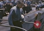 Image of US submarine crews and Japanese POWs disembarking Pearl Harbor Hawaii USA, 1944, second 33 stock footage video 65675076128