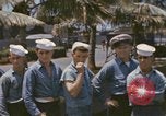 Image of US submarine crews and Japanese POWs disembarking Pearl Harbor Hawaii USA, 1944, second 46 stock footage video 65675076128