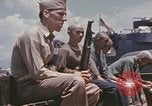 Image of US submarine crews and Japanese POWs disembarking Pearl Harbor Hawaii USA, 1944, second 56 stock footage video 65675076128