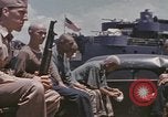 Image of US submarine crews and Japanese POWs disembarking Pearl Harbor Hawaii USA, 1944, second 58 stock footage video 65675076128