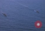 Image of American submarines on the surface Pacific Ocean, 1944, second 57 stock footage video 65675076129