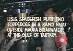 Standbild Interieur der USS Spadefish (SS-411) bei Torpedo Angriff Meer von Japan, 1944, aus Sekunde 5 historischem Filmmaterial Videoclip 65675076138
