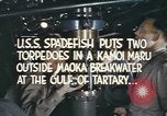 Standbild Interieur der USS Spadefish (SS-411) bei Torpedo Angriff Meer von Japan, 1944, aus Sekunde 7 historischem Filmmaterial Videoclip 65675076138