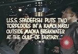 Standbild Interieur der USS Spadefish (SS-411) bei Torpedo Angriff Meer von Japan, 1944, aus Sekunde 30 historischem Filmmaterial Videoclip 65675076138