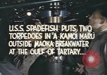 Standbild Interieur der USS Spadefish (SS-411) bei Torpedo Angriff Meer von Japan, 1944, aus Sekunde 35 historischem Filmmaterial Videoclip 65675076138