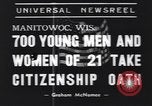 Image of American civilians Manitowoc Wisconsin USA, 1939, second 6 stock footage video 65675076139