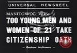 Image of American civilians Manitowoc Wisconsin USA, 1939, second 7 stock footage video 65675076139