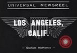 Image of DC-4 airplane Los Angeles California USA, 1939, second 6 stock footage video 65675076140