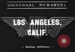 Image of DC-4 airplane Los Angeles California USA, 1939, second 8 stock footage video 65675076140
