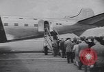 Image of DC-4 airplane Los Angeles California USA, 1939, second 10 stock footage video 65675076140