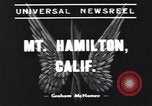 Standbild Flugzeugabsturz Mount Hamilton California USA, 1939, aus Sekunde 3 historischem Filmmaterial Videoclip 65675076141