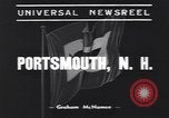 Image of survivors of USS Squalus Portsmouth New Hampshire USA, 1939, second 7 stock footage video 65675076147