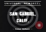 Standbild Ken Wilhelm San Gabriel California USA, 1939, aus Sekunde 8 historischem Filmmaterial Videoclip 65675076152