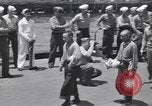 Standbild Amerikanischen U-Boote Pearl Harbor Hawaii USA, 1945, aus Sekunde 46 historischem Filmmaterial Videoclip 65675076157