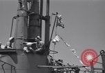Standbild Amerikanischen U-Boote Pearl Harbor Hawaii USA, 1945, aus Sekunde 59 historischem Filmmaterial Videoclip 65675076157