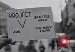 Image of Victory over Japan day Seattle Washington USA, 1945, second 5 stock footage video 65675076161