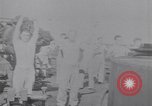 Image of Sailors do calisthenics aboard USS Nautilus SS-168 Pacific Ocean, 1942, second 41 stock footage video 65675076179